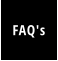 FAQ's